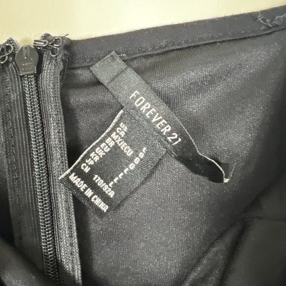 Forever 21 Mini Dress Womens L Multicolor Rainbow Sequin Disco Rave Y2K Birthday - Picture 5 of 6